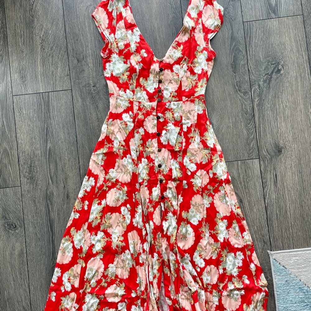 Floral Urban Outfitters MIDI Sun Dress